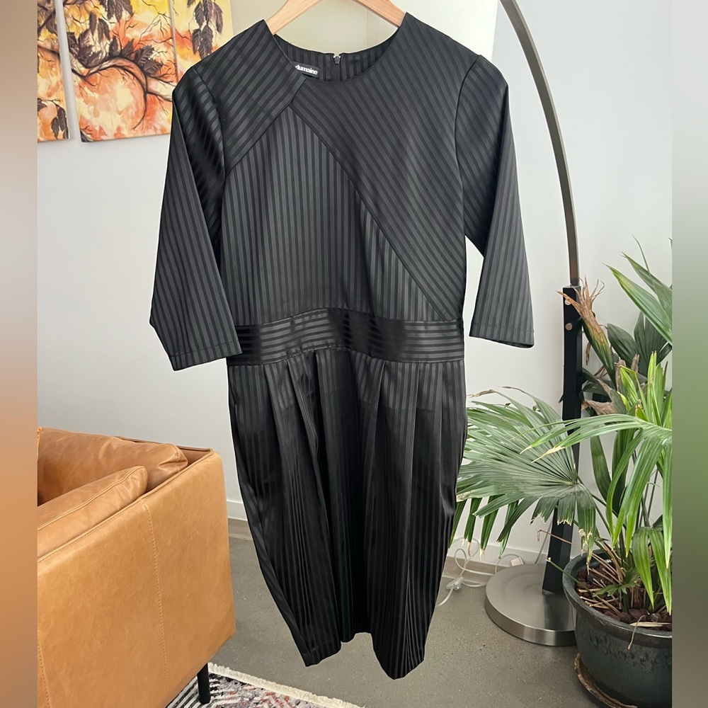 Valérie Dumaine Black Party Dress